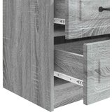  Noćni ormar s ladicama 2 pcs Siva sonoma 43 x 34,5 x 44,5 cm | shoptok.hr