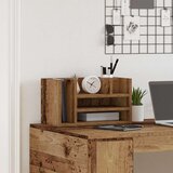  Organizator za stol Stari drvo 44.5x24x25 cm inženjersko drvo | shoptok.hr