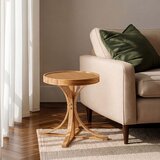 Hanah home pomoćni sto hilton 60, 60 cm, hrast | Eponuda.com