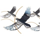 Mauro Ferretti Kovinska stenska dekoracija 91x50 cm Birds – | Shoptok.si
