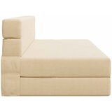  Preklopni madrac za sofu Krem 152 x 86,5 x 60 cm Tkanina | shoptok.hr