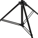  Stalak za pozadinu u obliku slova T crni 201x60x(70-200) cm | shoptok.hr