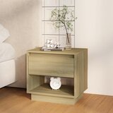 vidaXL Nočna omarica sonoma hrast 45x34x44 cm iverna plošča Cene