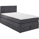 XORA POSTELJA BOXSPRING 120 cm x 200 cm , tekstil antracit Cene