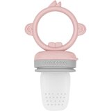 Minikoioi Feeder Teether Pinky Pink/ Powder Grey duda za hranjenje in grizalo Pinky Pink/Powder Grey Cene