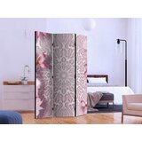 Artgeist PARAVAN 135/172/3 cm bela, pink Slike