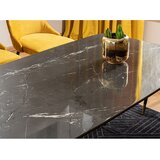 Molarem Home stol CYRYL I - MDF + staklo s efektom mramora | shoptok.hr
