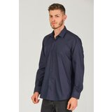 Dewberry G726 MEN'S SHIRT-LACİVERT | Shoptok.si
