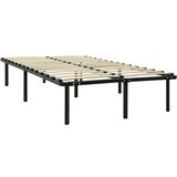 Furnova Posteljni okvir črn kovinski 180x200 cm, (21931632) | Shoptok.si