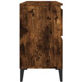 Ormarić za umivaonik boja dimljenog hrasta 80x33x60 cm drveni | shoptok.hr