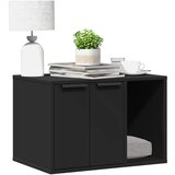 vidaXL Kutija za mačji pijesak crna 60x40x40 cm konstruirano drvo | shoptok.hr