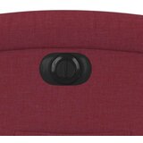  Električni naslonjač na podizanje od tkanine boja vina | shoptok.hr