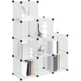  Kockasti organizator za pohranu s 9 kocki prozirni PP | Eponuda.com