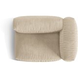 Micadoni Bež in kremno bel modul za sedežno garnituro iz tkanine bouclé (desni kot) Martina – Home | Shoptok.si