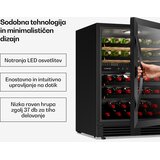 Klarstein VeroSteel hladilnik za vino za vgradnjo | 2 coni | 129 litrov | 43 steklenic | 60 cm | Shoptok.si