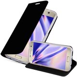 Cadorabo Ohišje, združljivo z Samsung Galaxy S7 v klasična črna - Zaščitni ovitek z magnetnim zapiranjem, stoječo funkcijo in režo za kartice, (20561295) | Shoptok.si
