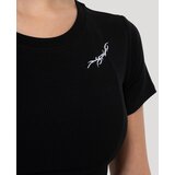 GymBeam Women‘s Tribal Ribbed T-shirt Black XS | Eponuda.com