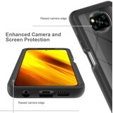 Techsuit Defense360 Pro + Screen Protector - Xiaomi Poco X3 / Poco X3 NFC / Poco X3 Pro - crna | shoptok.hr