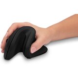 Connect IT CMO-2900-BK - Ergonomski bežični miš, 800/1200/1600 DPI, napajanje 1xAA, crna | Eponuda.com