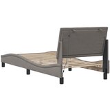  Okvir za krevet bez madraca Hanko smeđesivi 90x190cm od tkanine | shoptok.hr