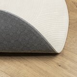  Tepih IZA kratka vlakna skandinavski izgled krem Ø 160 cm | shoptok.hr