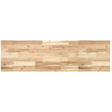  The Living Store Kopalniški pult neobdelan 160x40x4 cm trden akacijev les - Kopalniški Pult, (21497321) | Shoptok.si