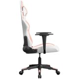  Igraća stolica bijelo-ružičasta od umjetne kože | shoptok.hr