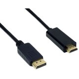 Cabletech Kabel Displayport M. - HDMI M., 0,5m, (20811600) Cene