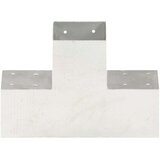 vidaXL spojnici za stupove u x-obliku 4 kom pocinčani metal 101x101 mm | shoptok.hr