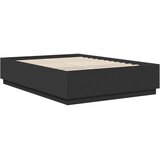  Krevetna konstrukcija Crna 150 x 200 cm Konstruirano drvo | shoptok.hr