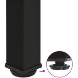  Noge za barski stol 4 kom Crne 110-112 cm Čelične | shoptok.hr