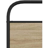 vidaXL Okvir kreveta bez madraca dimljena boja hrasta 100x190cm drveni | shoptok.hr
