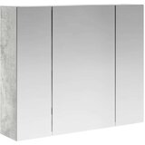  Kopalniška ogledalna omara Betonsko siva 60 x 14,5 x 50 cm, (5000233223) | Shoptok.si