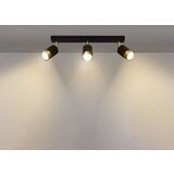  Stropna svetilka NERO 3 črna/zlata, (21347827) | Shoptok.si