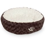 Nobby okroglo ležišče neiku, rjavo belo - 45 cm | Shoptok.si