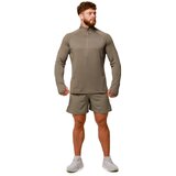 GymBeam šorc za trčanje pulse 2u1 vetiver