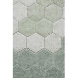 Lorena Canals Svijetlo zeleni periv/ručno rađen pamučan okrugao tepih ø 140 cm Honeycomb Blue Sage – | shoptok.hr