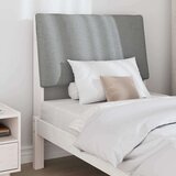  Tapecirani uzglavlje Svijetlo siva 80 cm Čvrsto borovo drvo | shoptok.hr