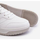 EVENTO Men's White Faux Leather Sneakers Radikalle | Shoptok.si