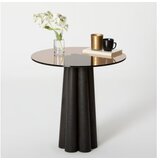 Hanah home sto za dnevnu sobu thales black bronze