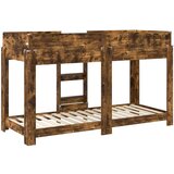  Postelja na vzkraj za otroke Dimljeni oreh 75 x 190 cm, (5000142090) | Shoptok.si