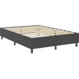 Krevet od tkanine s oprugama tamnosivi 180 x 200 cm | Eponuda.com