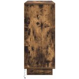  LED komoda Dimljeni hrast 90 x 32 x 75 cm Konstruirano drvo | shoptok.hr