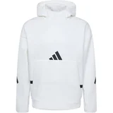 Adidas Sportska sweater majica 'Z.N.E.' crna / bijela