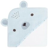 Kikka Boo peškir sa kapuljačom 90x90 cm Bear plavi Cene