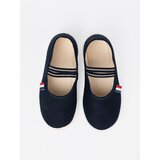 Shelvt Lightweight navy blue shoes with elastic strap | shoptok.hr