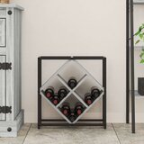  Stojalo za vino Siva Sonoma Iverna plošča Majhna Pravokotna | Shoptok.si