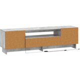  LED TV kabinet Betonska siva Konstruirano drvo | shoptok.hr