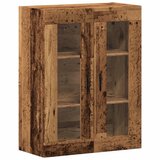  Zidni ormarić boja starog drva 69,5x34x90 cm Smeđa | Shoptok.si