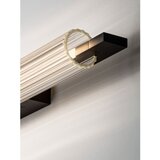 Nova Luce Mat črna aluminijasta LED zatemnitvena stenska svetilka Glovia – | Shoptok.si